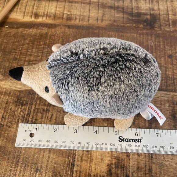 Aurora Hedgehog Plush Stuffed Animal Plushie 6” Realistic Stuff Animal Toy - Picture 7 of 8